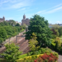 Abundant greenery in Edinburgh, Scotland